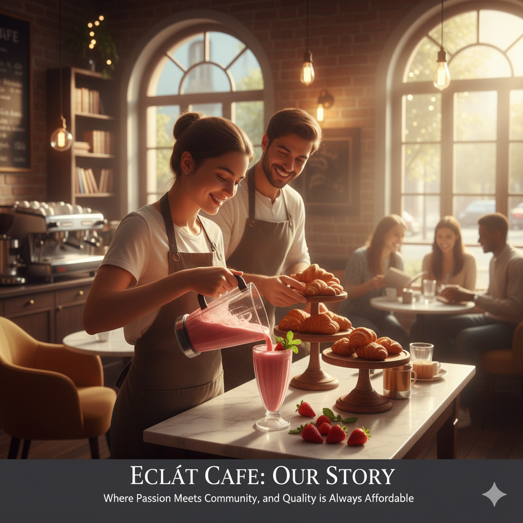 The Eclat Cafe Story